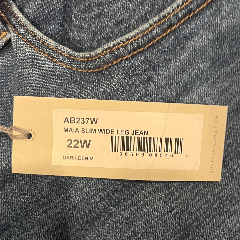 Universal Thread Dark Indigo Bootcut Jeans NWT - image 4